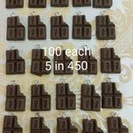 Resin food charms