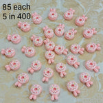 Resin food charms