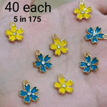 Flower charms