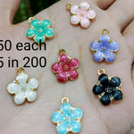 Flower charms