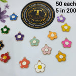 Flower charms