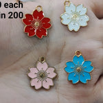 Flower charms