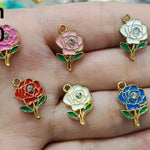 Flower charms