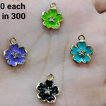 Flower charms