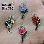 Flower charms