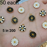 Flower charms