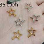 Silver Golden charms