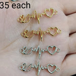 Silver Golden charms