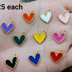 Metal charms