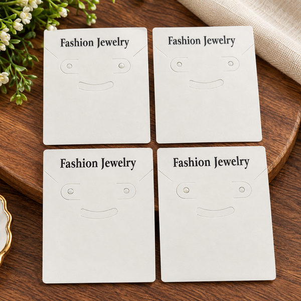 Jewellery set display cards
