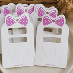 Hair Accessories display card