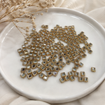 Square shaped Kundan stones