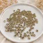 Square shaped Kundan stones