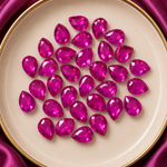 Drop shaped stones