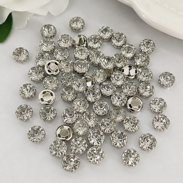 Round crystal stones