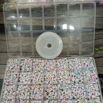 Alphabet's beads box