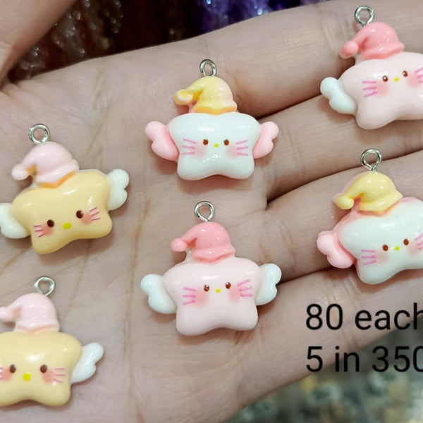 Resin Charm Characters