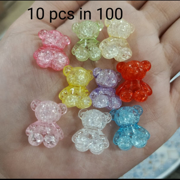 Cracked bear beads