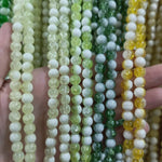 Double Tone Cracked Beads Strings 8mm image 5 - buy online Pakistan