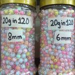 Double tone beads
