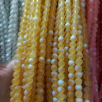 Frosted Golden Shine Bead String 8mm