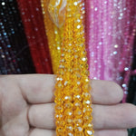 Crystal bead String 6mm