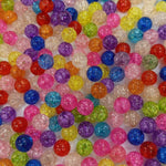 Acrylic cracked beads 10mm