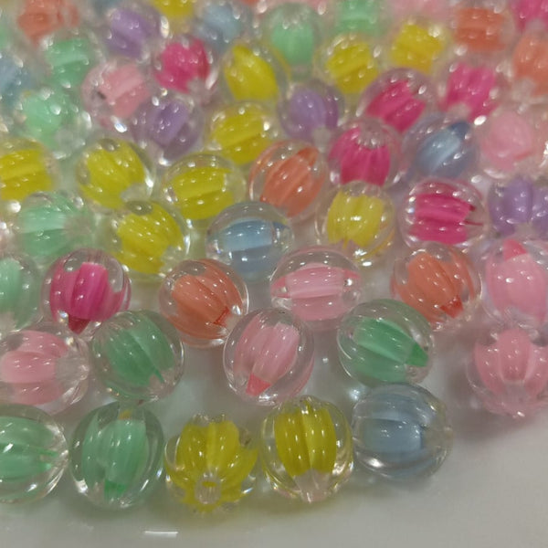 Double tone beads