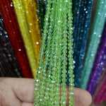 Crystal Bead Strings 4mm