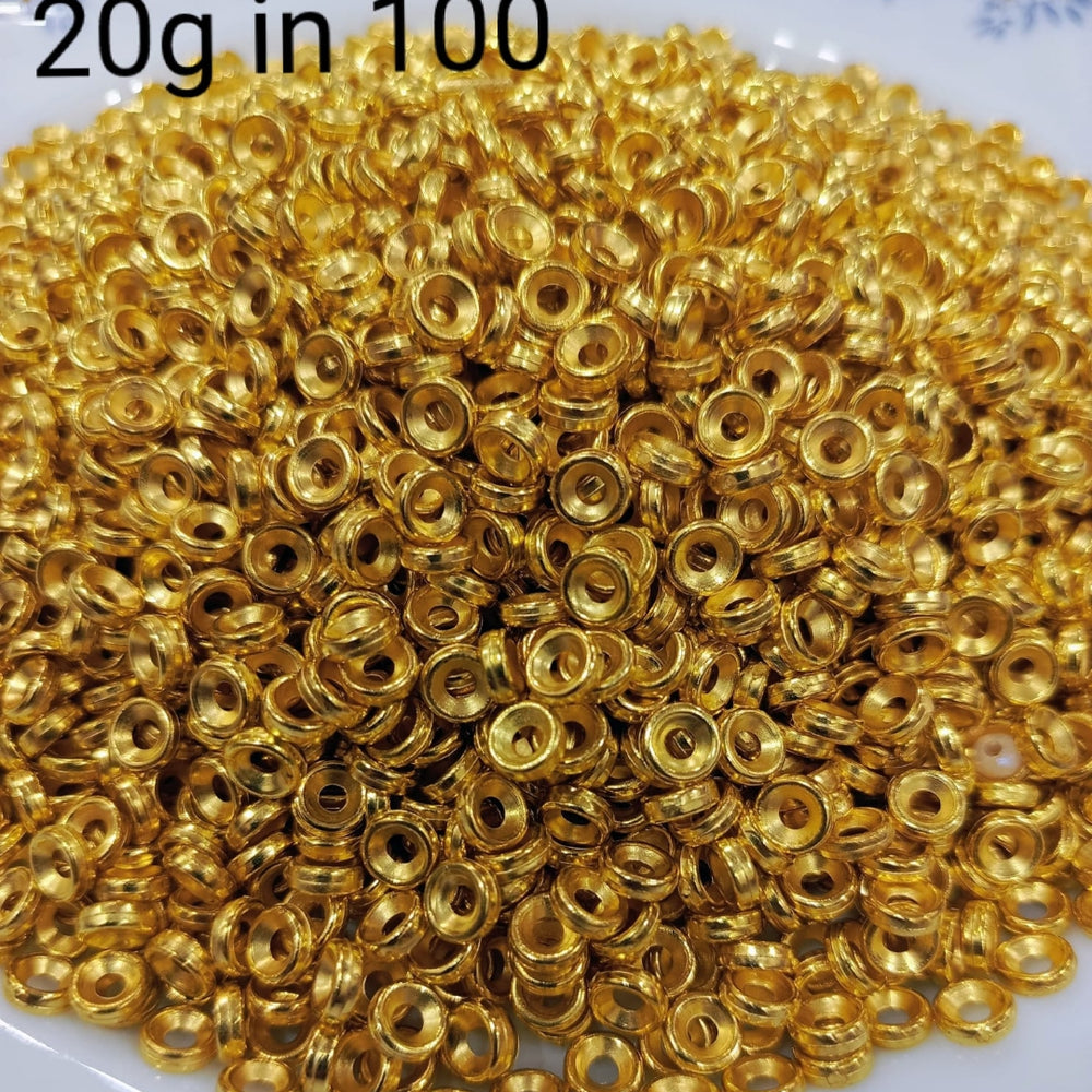 Plain Spacer Beads - Beads Pakistan