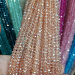 Crystal Bead Strings 4mm