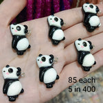 Resin Panda Charms