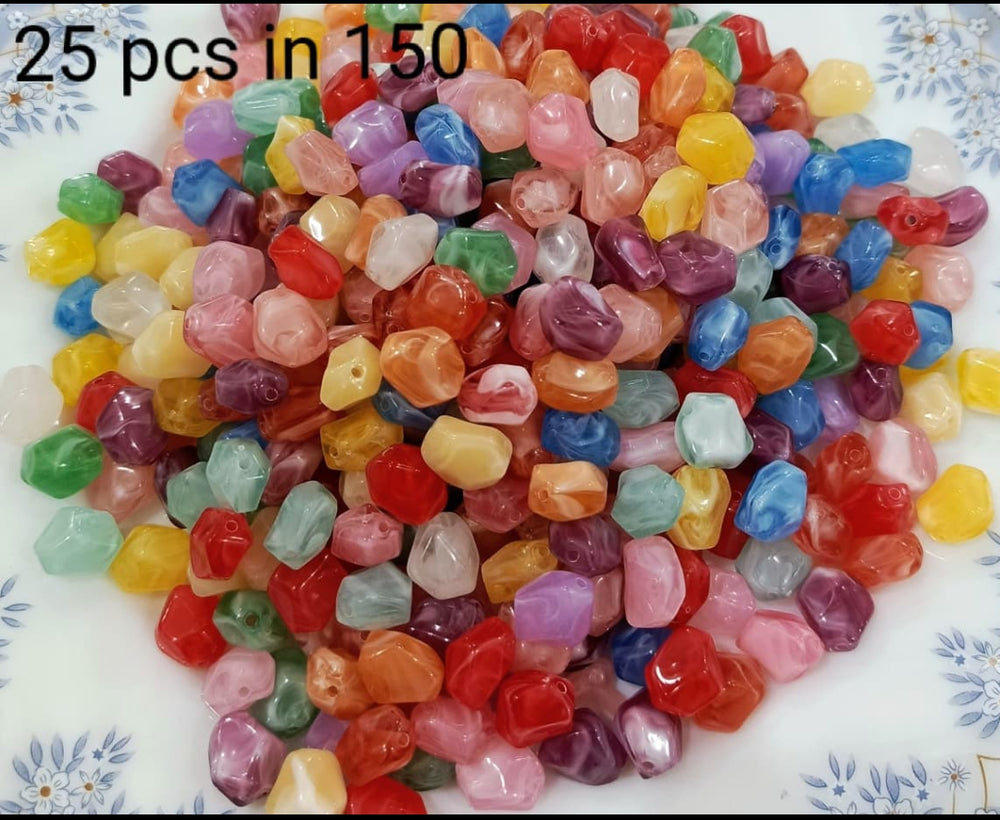 Acrylic coloured bead's