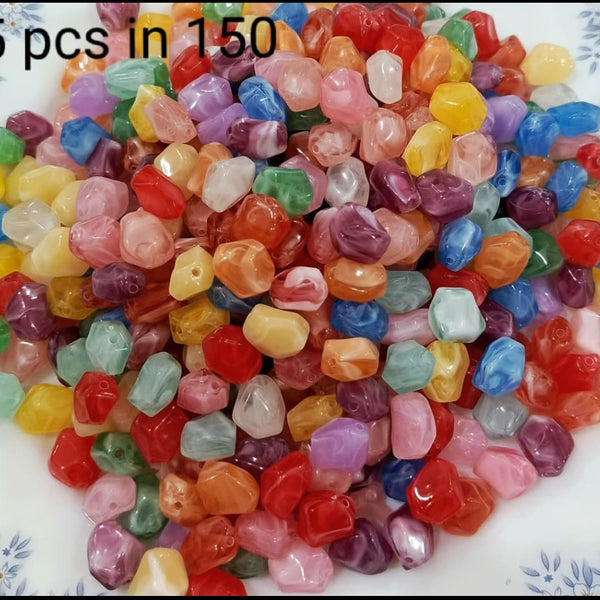 Acrylic coloured bead's