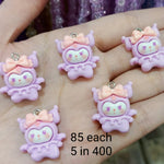 Resin charms