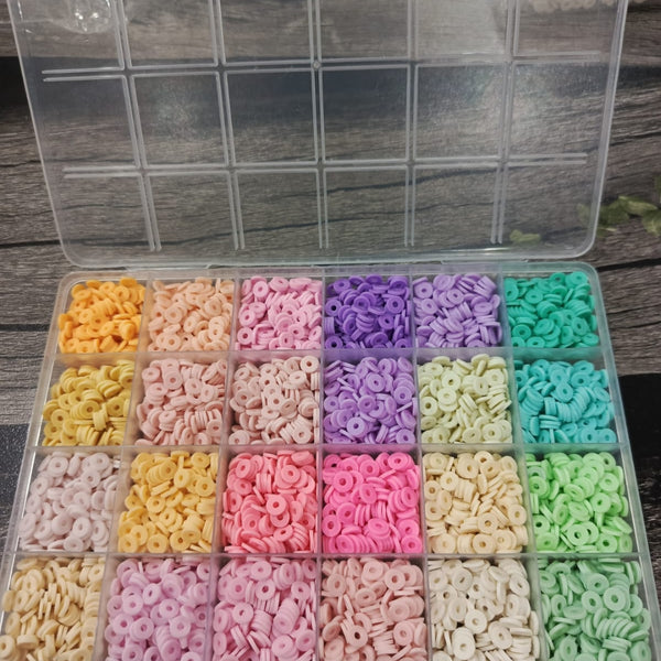 Clay beads box