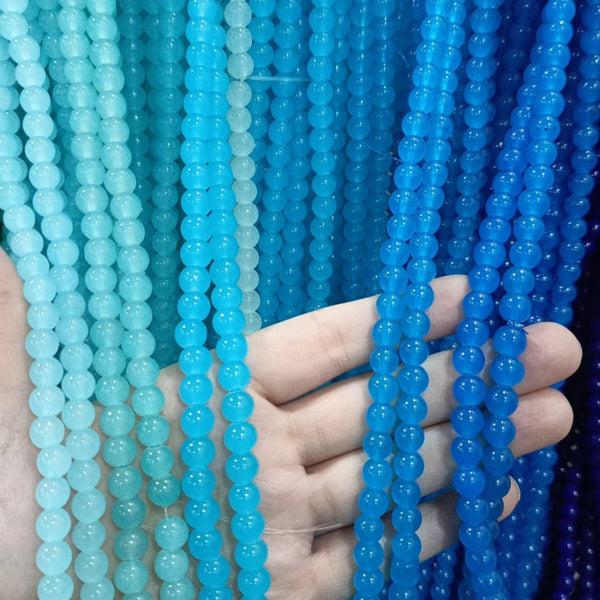 Glass Bead Strings 8mm - teens accessories Pakistan