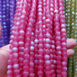 Frosted Golden Shine Bead String 8mm