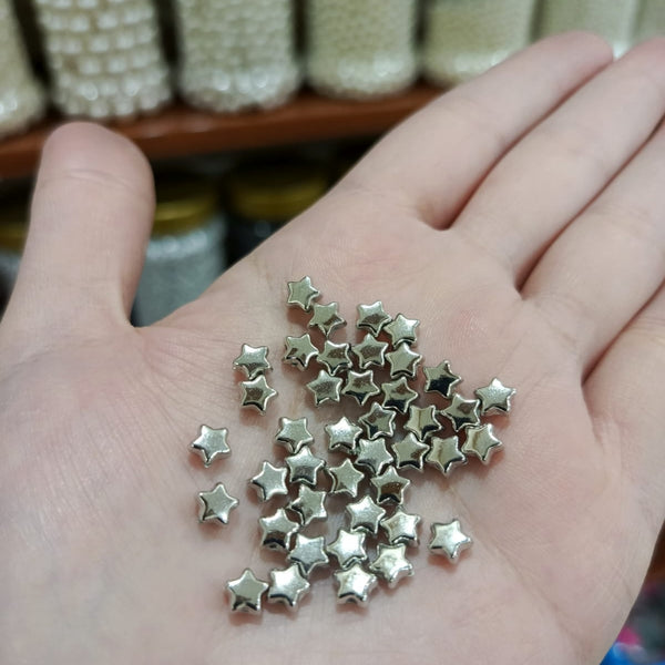 Star and heart beads