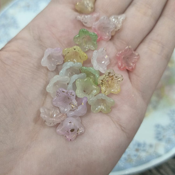 Bell flower beads