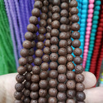 Lava bead strings, Each string contains 45-48 beads