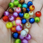 Bead-in-bead style acrylic beads