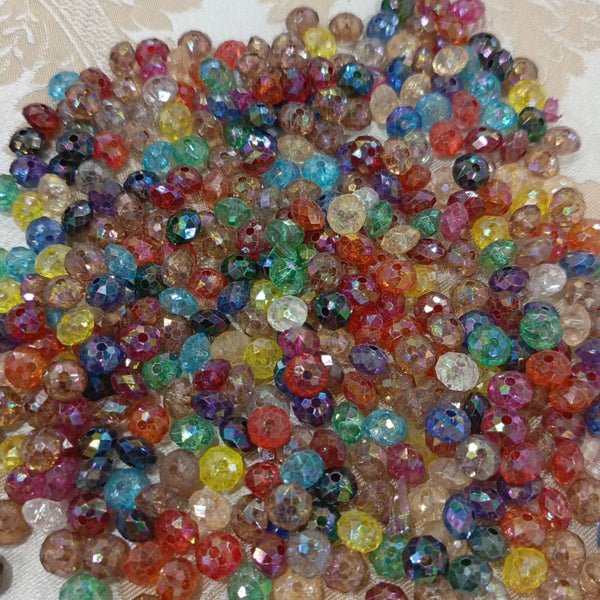Acrylic crystal beads