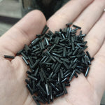 Glass pipe beads