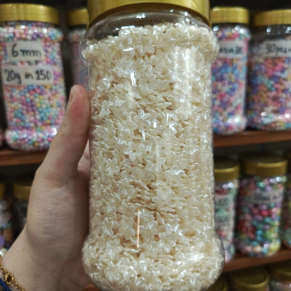 Pearl flowers 50pcs in 100 - buy online Pakistan