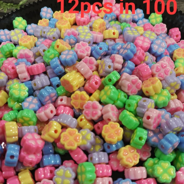 Acrylic Opaque Beads