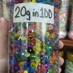Mix acrylic crystal beads