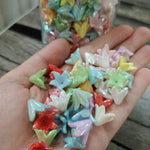 Lily flower beads