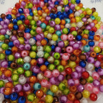 Bead-in-bead style acrylic beads