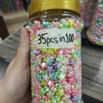 Shining beads shapes